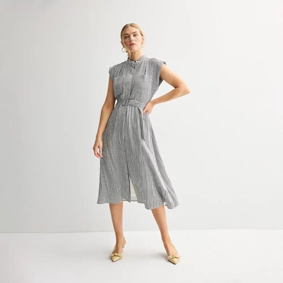 Nine West Dresses & Skirts - Nine West Midi Shirt Dress Medium